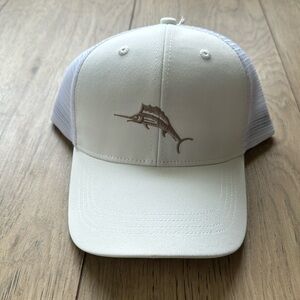 NWT Tommy Bahama Tip Your Hat Signature Cocktail Adjustable Brimmed White Hat